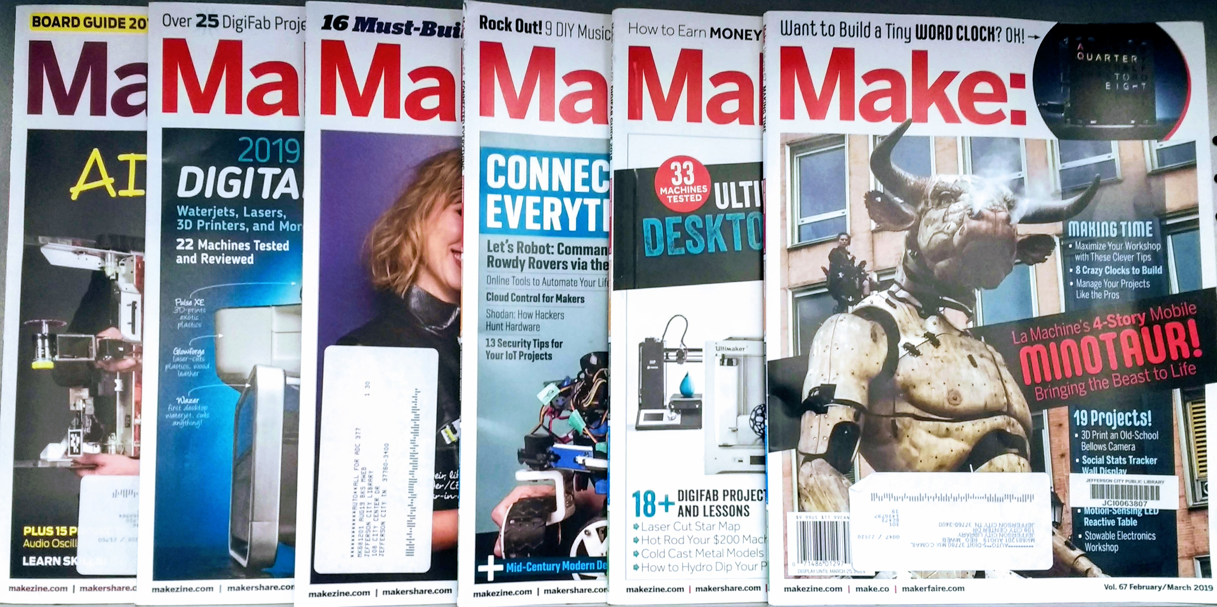 Make: Magazine at Jefferson City Public Library